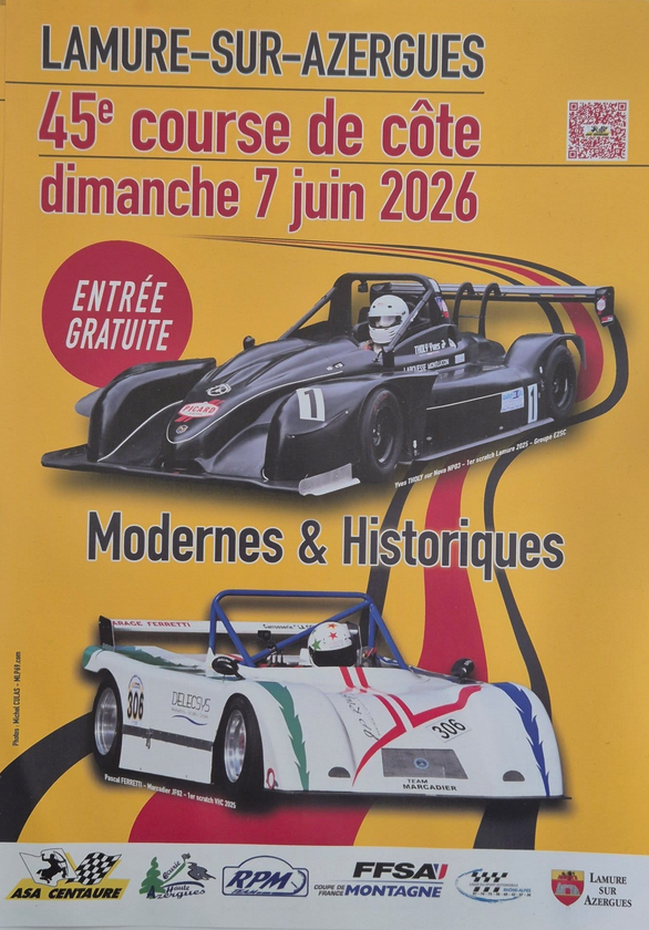 Course de Côte de Lamure-sur-Azergues.