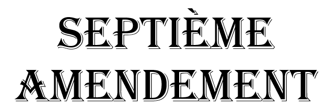 Septième Amendement