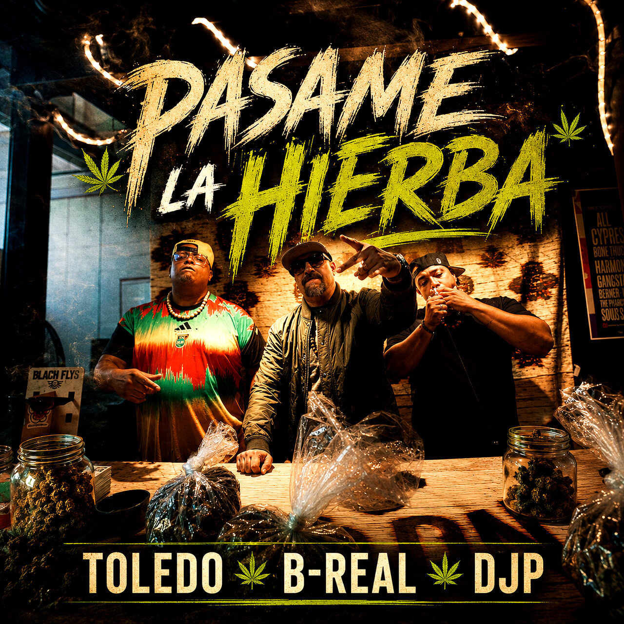 Toledo Feat. B-Real &amp; Dj P - Pasame La Hierba (Ruff &amp; Tuff Entertainment) 2026
