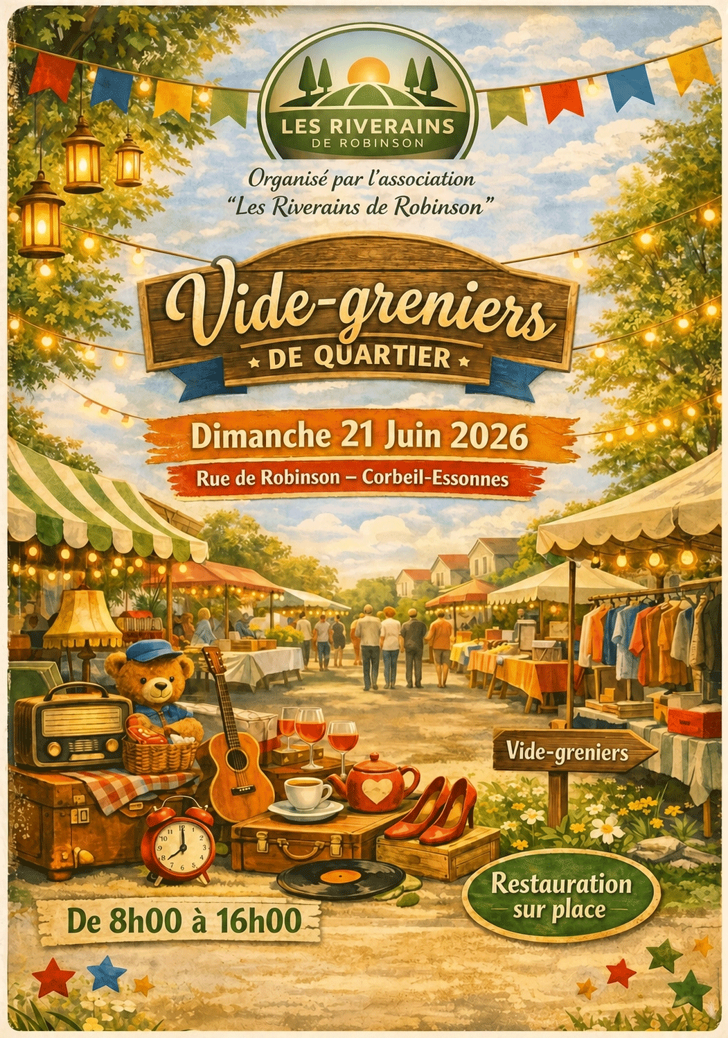 Affiche Vide Grenier