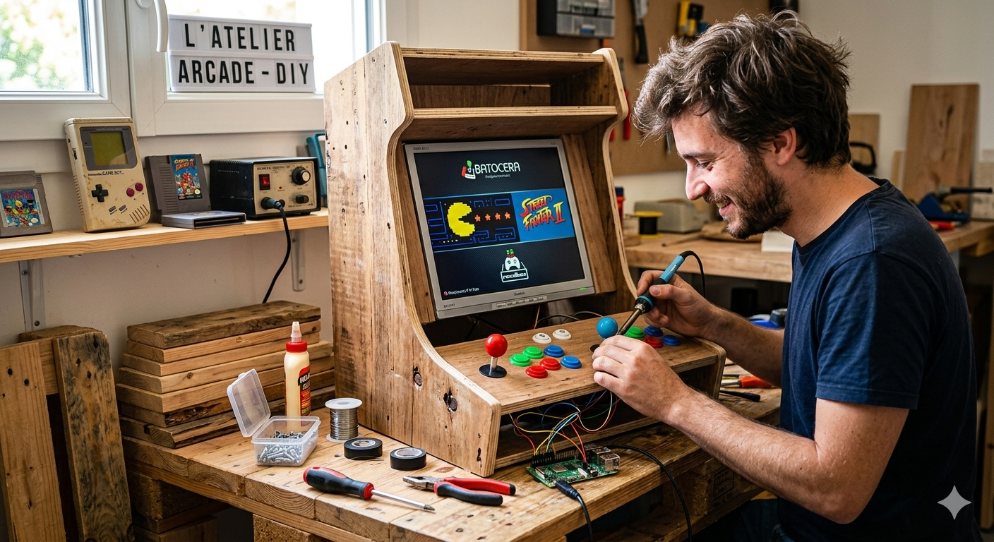 Borne d'arcade maison : Le guide ultime pour jouer vintage sans se ruiner