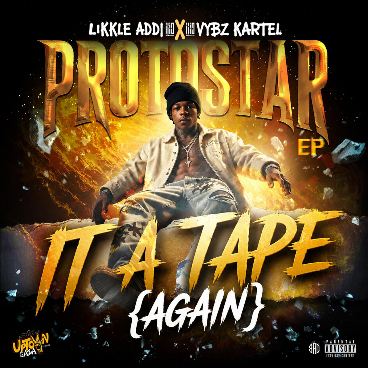 Likkle Addi Feat. Vybz Kartel - It A Tape (Again) (Uptown Gaza Records) 2026