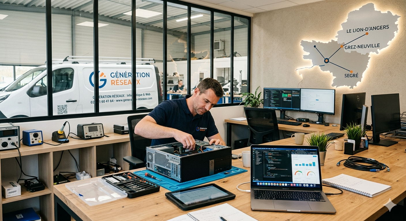 Performance Numérique : Comment Structurer et Maintenir son Écosystème Informatique à grez-neuville, segré et le lion d'angers
