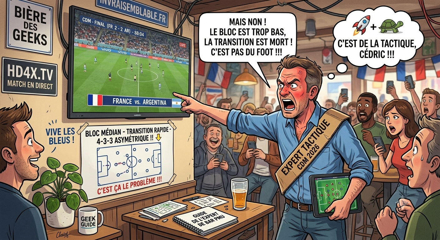 Comment transformer un comptable en sélectionneur national en 72 heures ? Le mystère de la conversion éclair des Français pendant la Coupe du Monde.