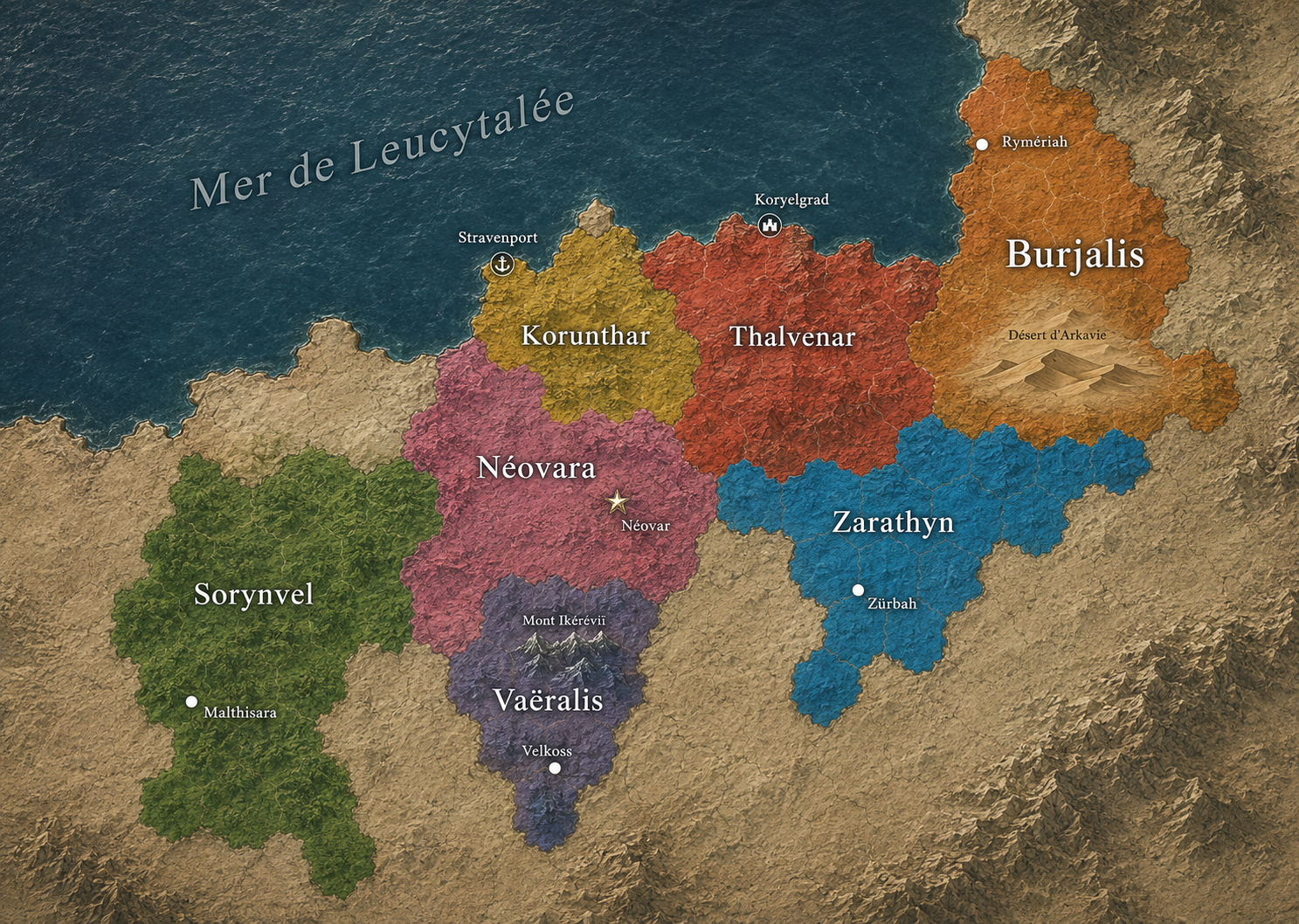 Arkavie carte
