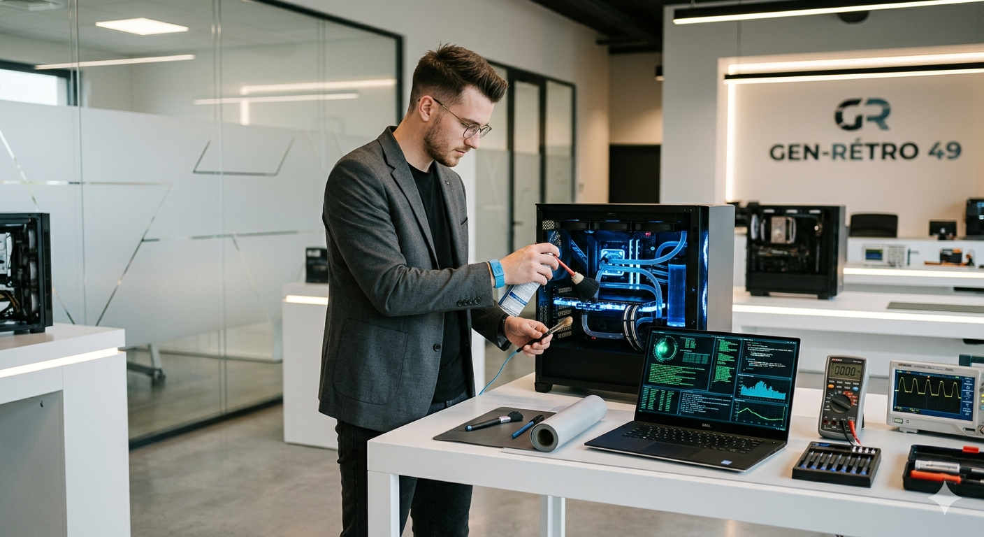 Sur le lion d'angers, grez-neuville et segré L'Écosystème Numérique Moderne : Performance, Maintenance et Solutions de Proximité