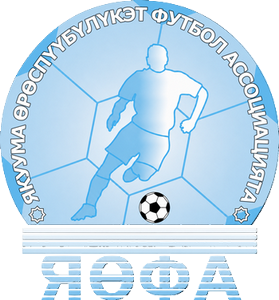 Logotype officiel de la fédération de football en Iakumie Logotype officiel de la fédération de football en Iakumie