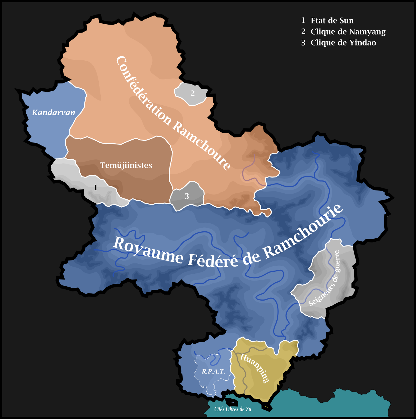 Carte de la Ramchourie en Novembre 2019