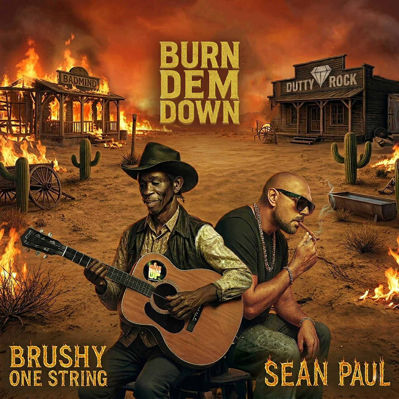 Sean Paul Feat. Brushy One String - Burn Dem Down (Dutty Rock Productions) 2026