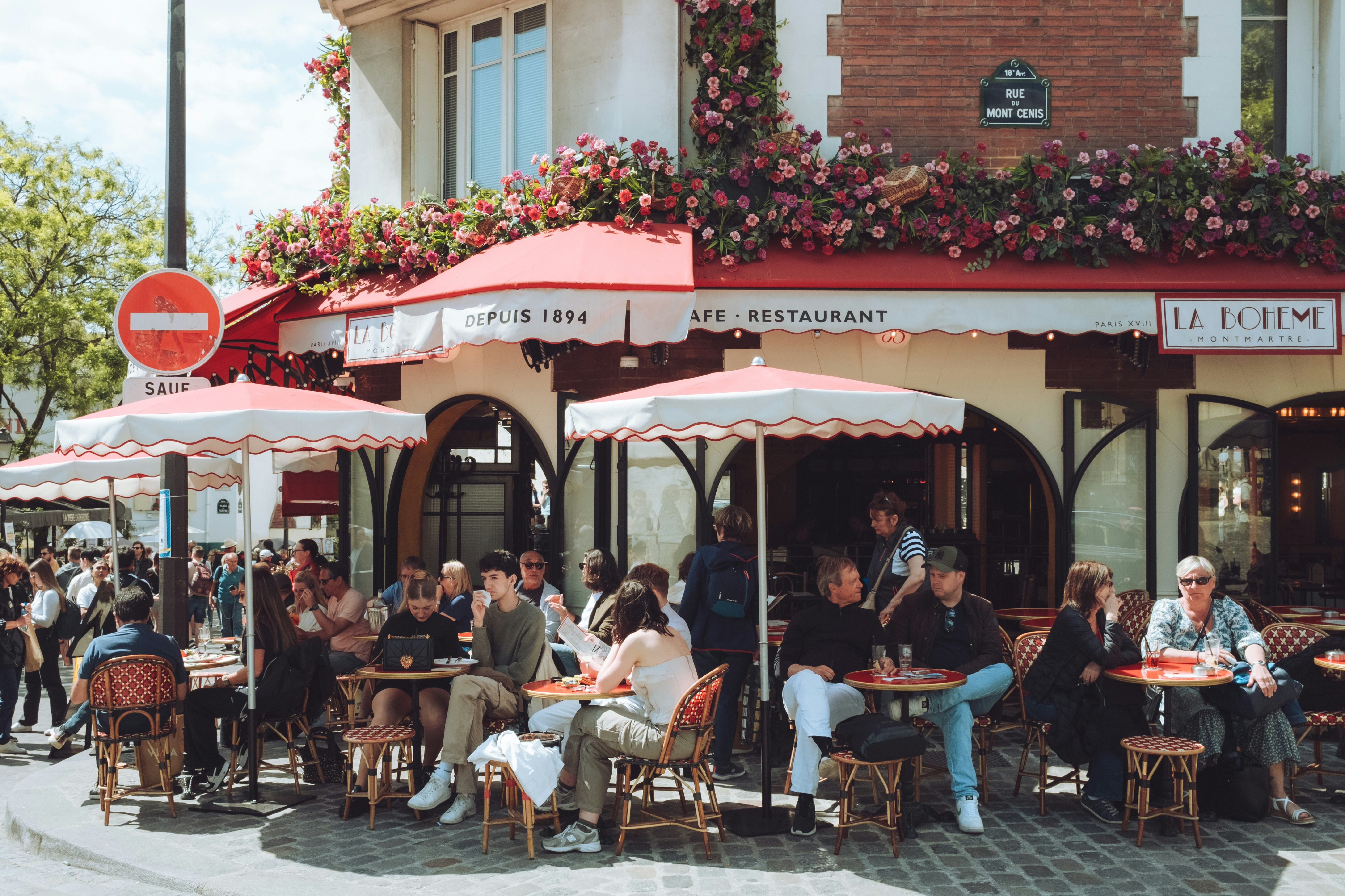 restaurants avec terrasse à Paris