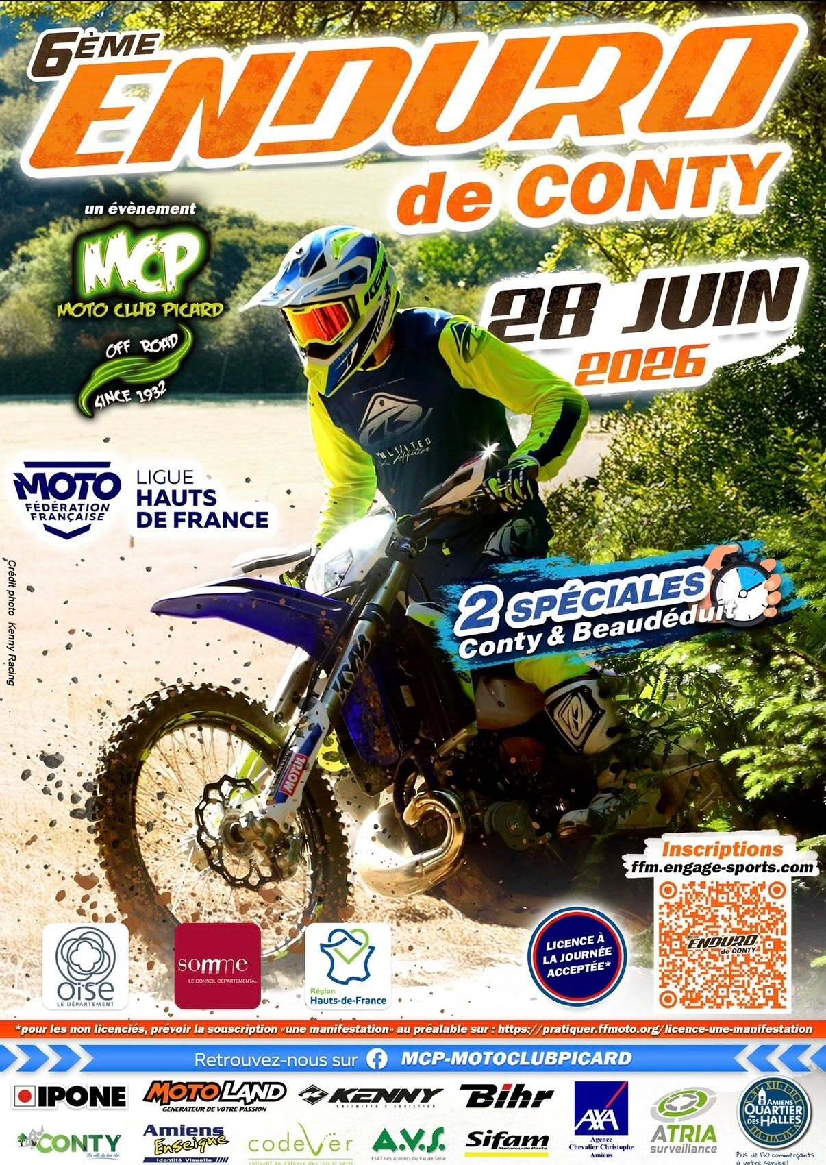 Moto TT – Enduro de Conty.