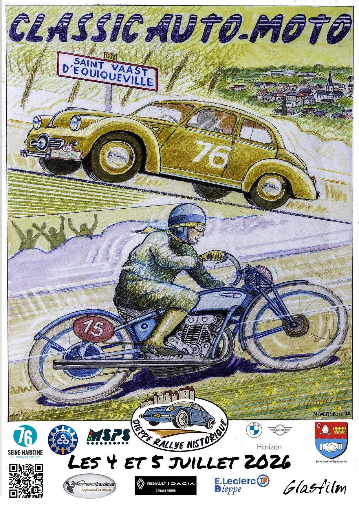 Classic Auto-Moto de Saint-Vaast-d’Équiqueville.