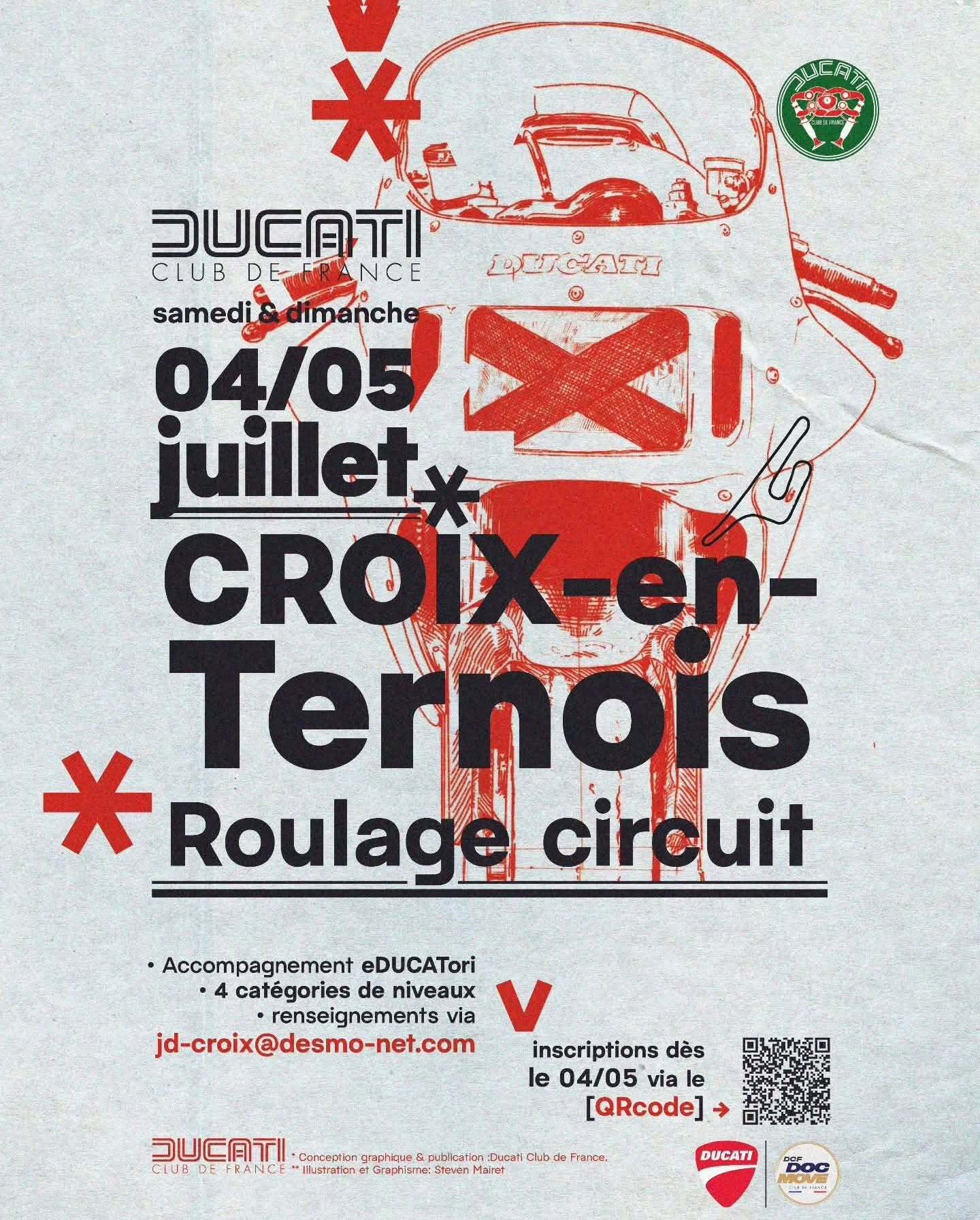 Moto – Journées Ducati à Croix-en-Ternois.