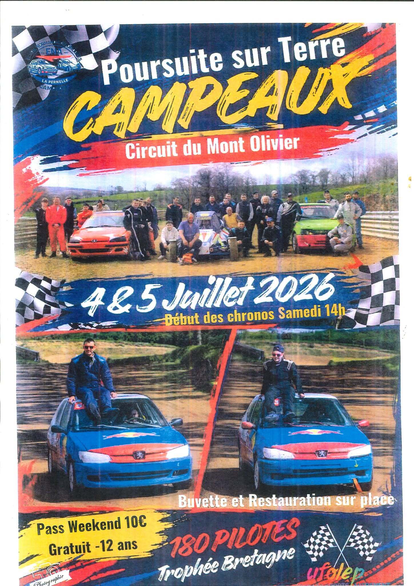 Kart-Cross et Poursuite sur Terre à Campeaux.
