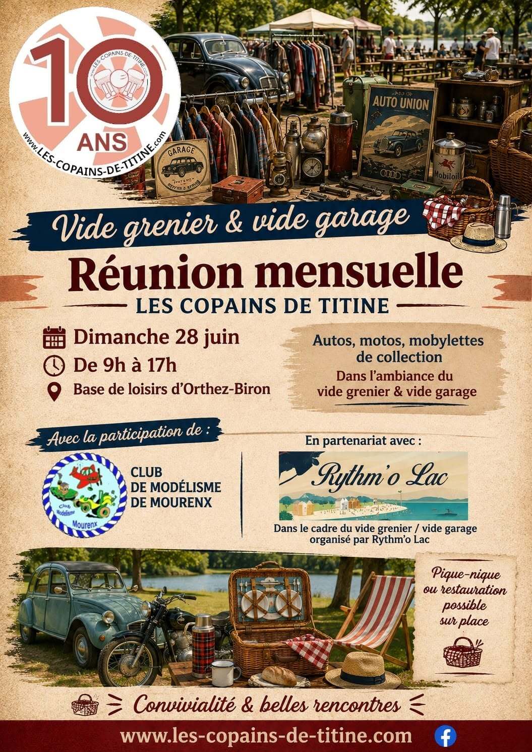 Véhicules Anciens à Orthez.