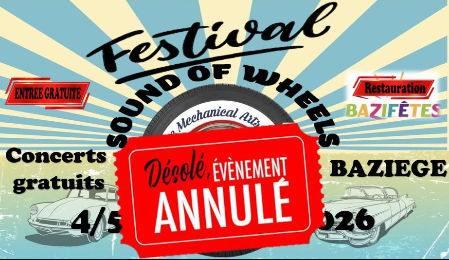 Sound Of Wheels à Baziège – Annulé !