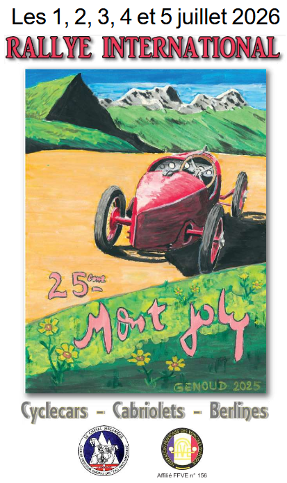 Rallye de Véhicules Anciens du Mont Joly à Sallanches.