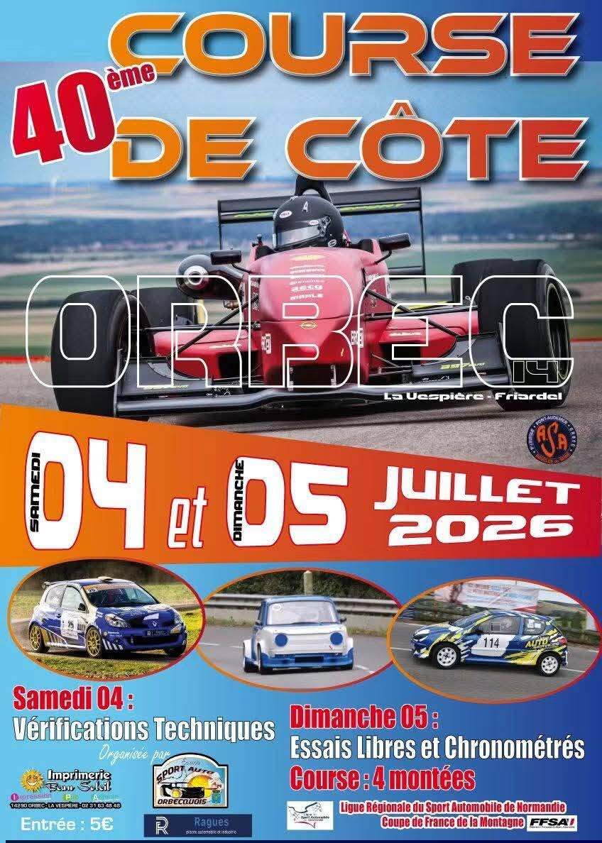 Course de Côte d’Orbec – Friardel.