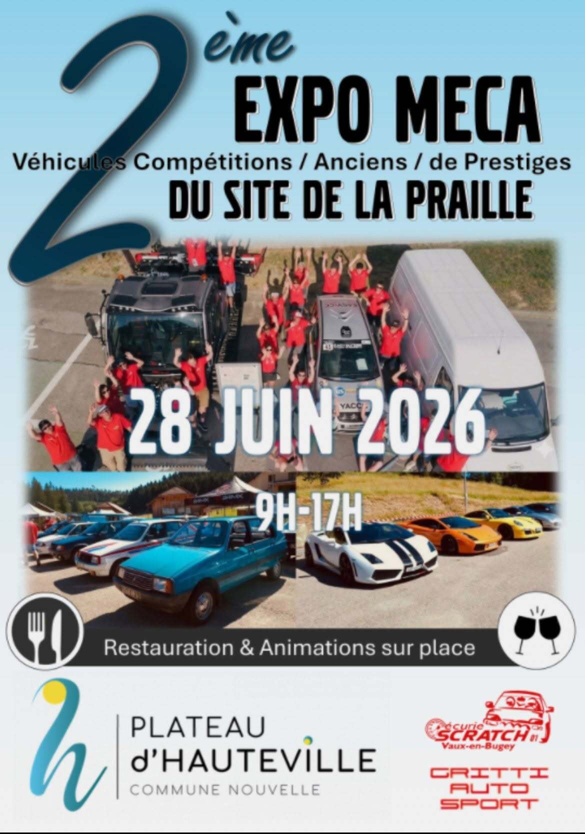 Expo-Bourse Auto Moto à Hauteville.