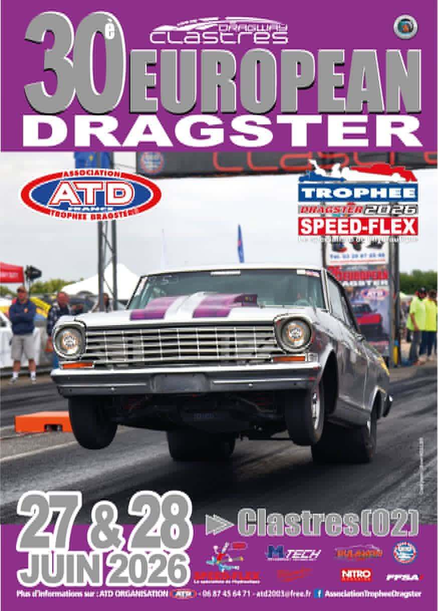 30eme European Dragster à Clastres.