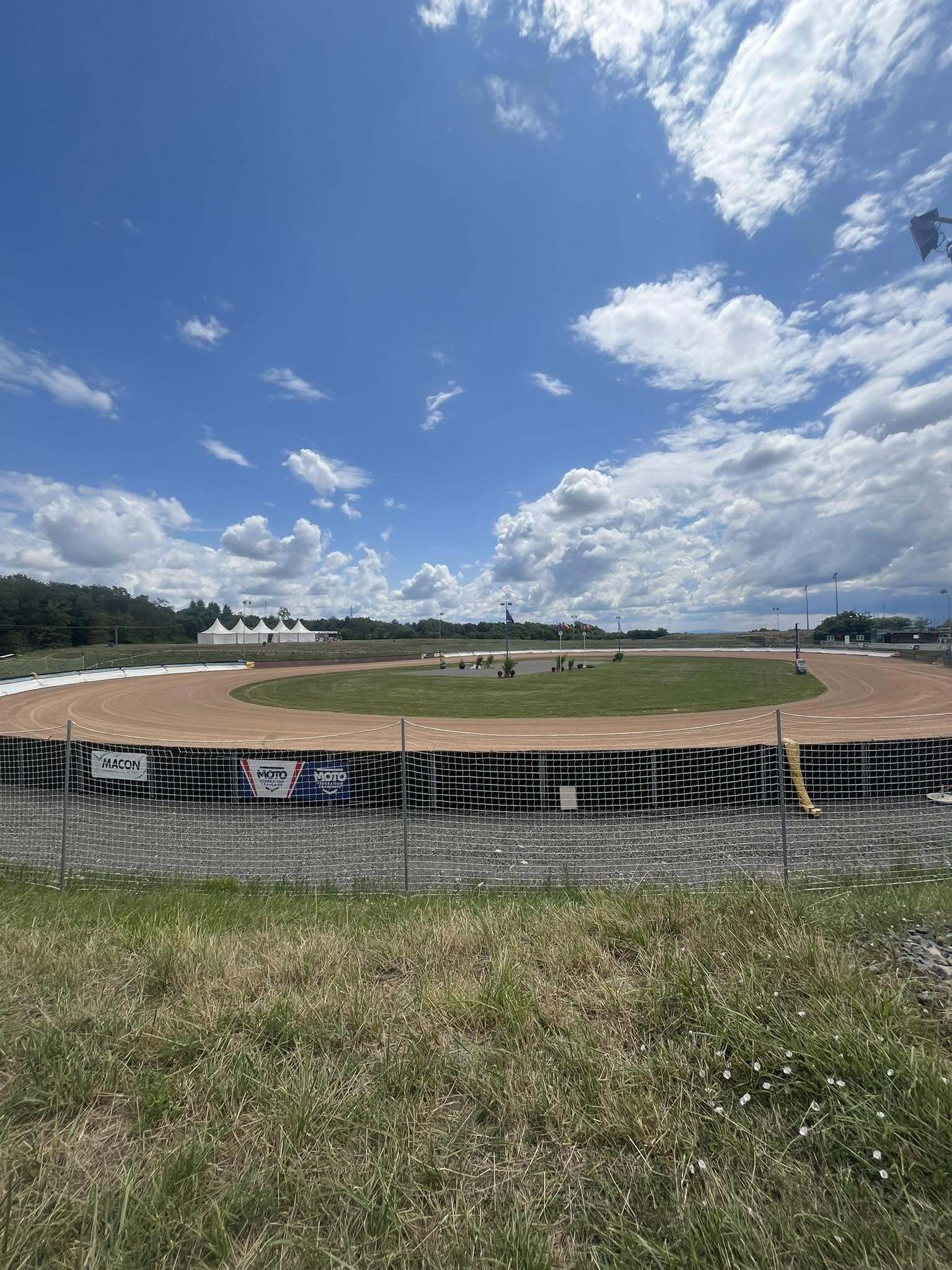 Championnat d’Europe de Speedway à Mâcon.