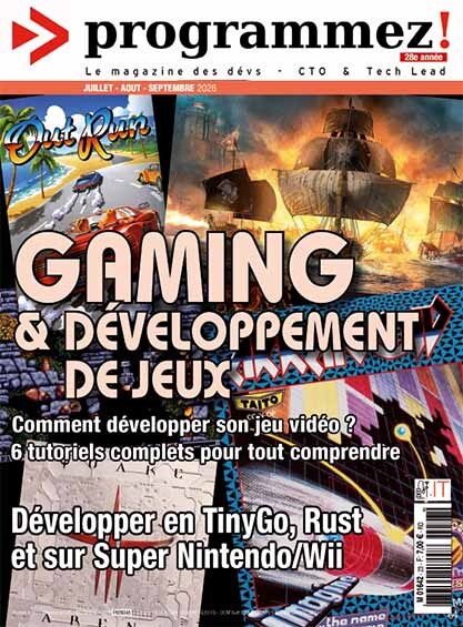 Couverture du magazine Programmez! hors série 23 dédié au développement de jeux vidéo