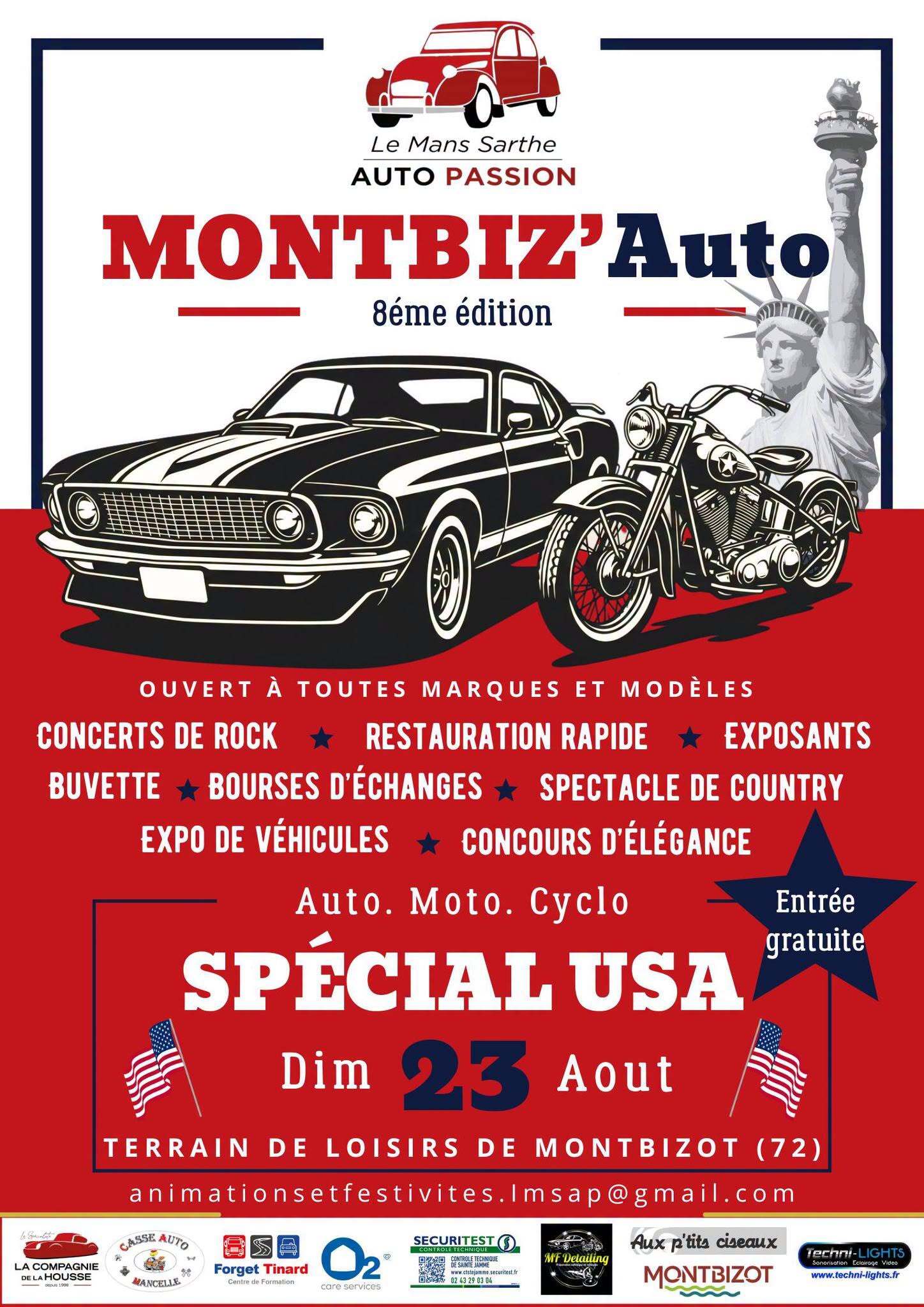 Montbiz’Auto – Expo-Bourse d’Echanges à Montbizot.