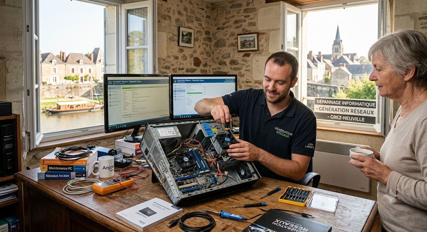 💻 Dépannage Informatique à Grez-Neuville : Le Guide Expert pour l’Anticipation et la Maintenance