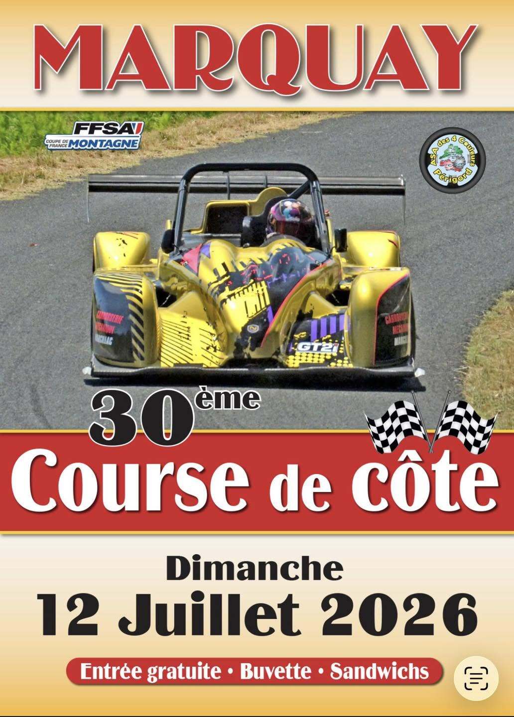 Course de Côte de Marquay.