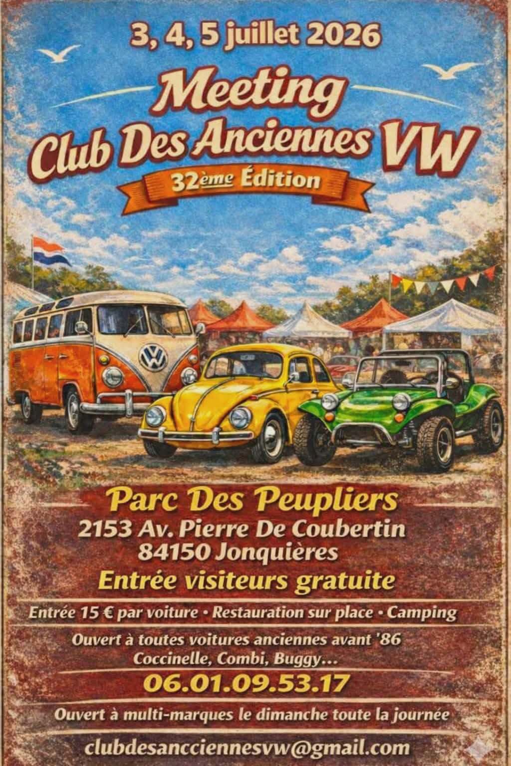 Meeting VW à Jonquières.