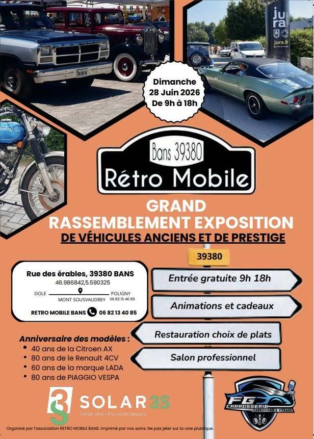 Rétromobile à Bans.