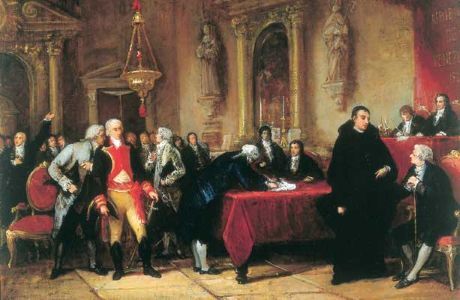 Acte de reconnaissance de l'indépendance katàli par l'Austaria, 1870