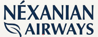 Logo officiel de la compagnie aérienne nationale de la IIIe République Néxanienne. Logo officiel de la compagnie aérienne nationale de la IIIe République Néxanienne.
