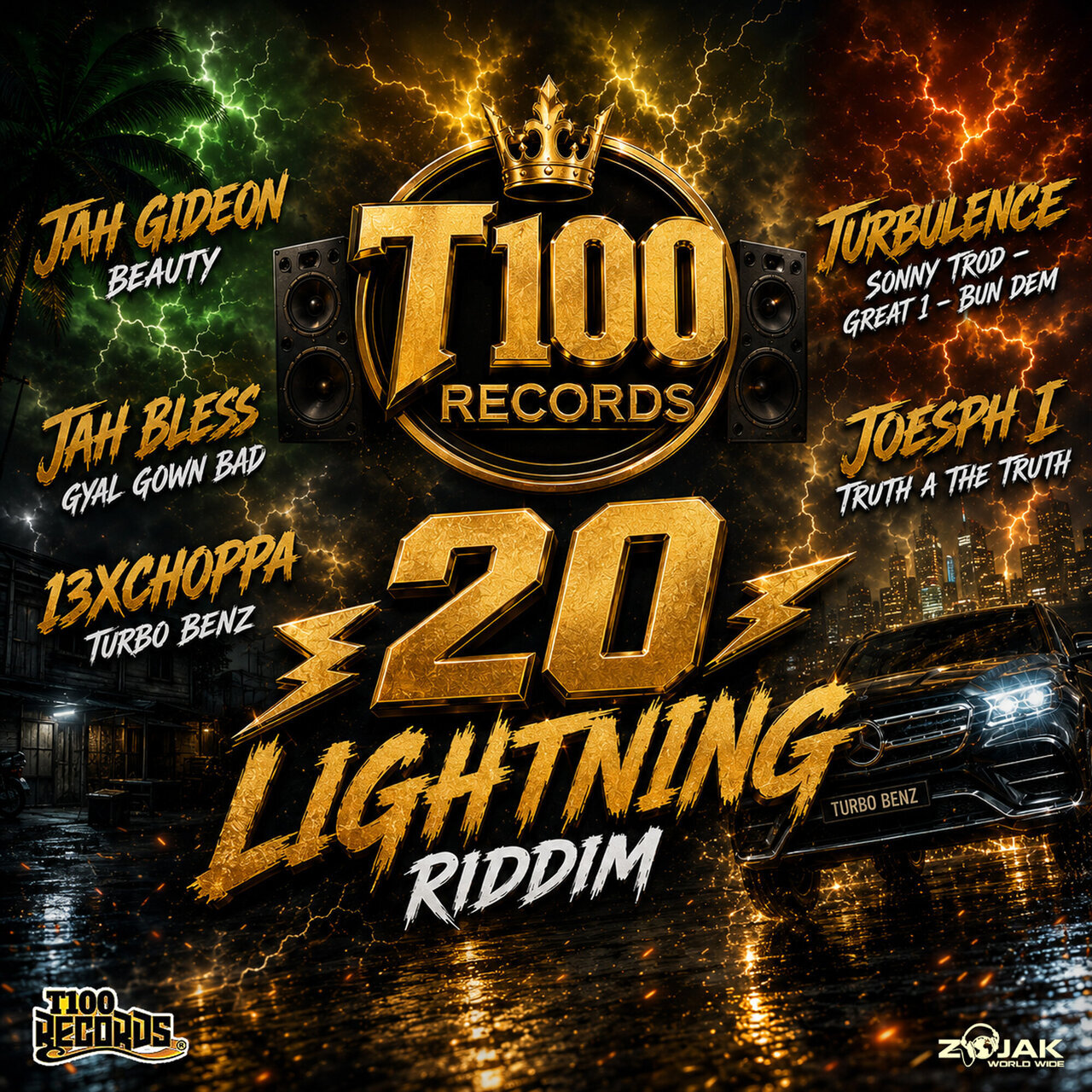 20 Lightning Riddim (T100 Records) 2026