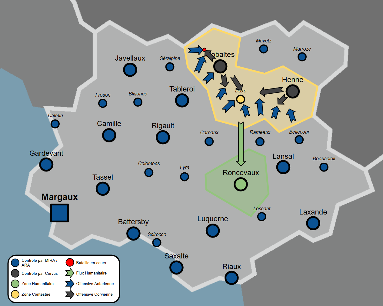 Carte Stratégique, datée du 20 Septembre 2018