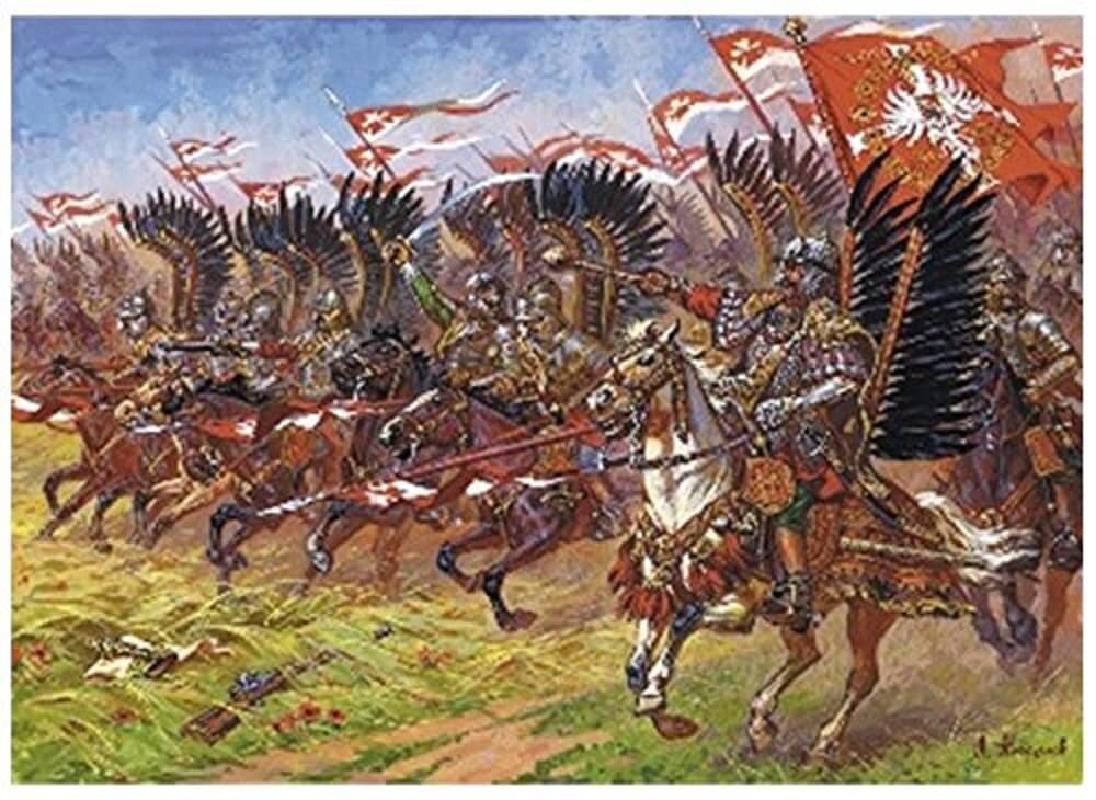 Charge de la Garde Kart // Charge de hussards ailés polonais. Charge de la Garde Kart // Charge de hussards ailés polonais.