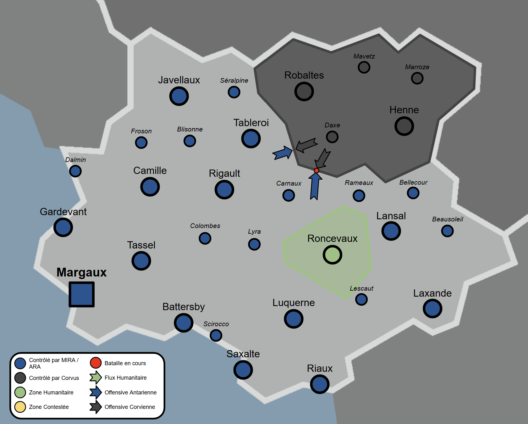 Carte Stratégique, datée du 27 Septembre 2018