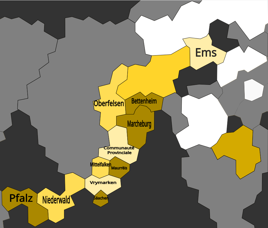 Carte des provinces de Wardonie.