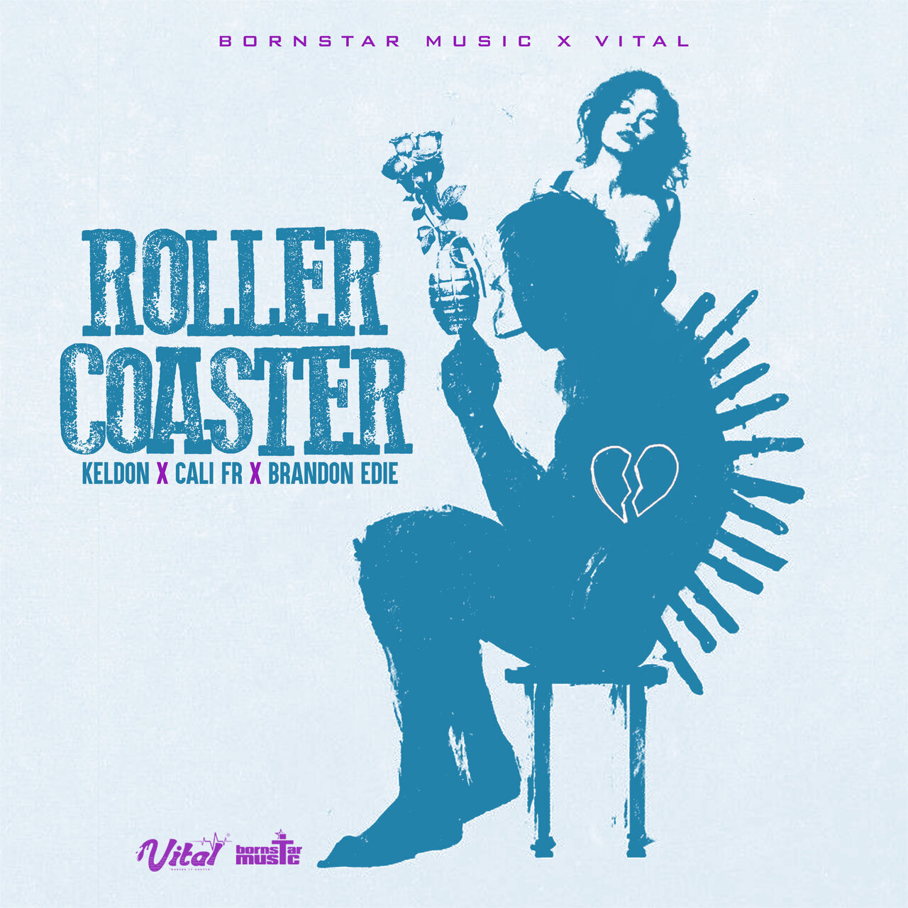 Keldon Feat. Cali FR &amp; Brandon Edie - Roller Coaster (Bornstar Music) 2026