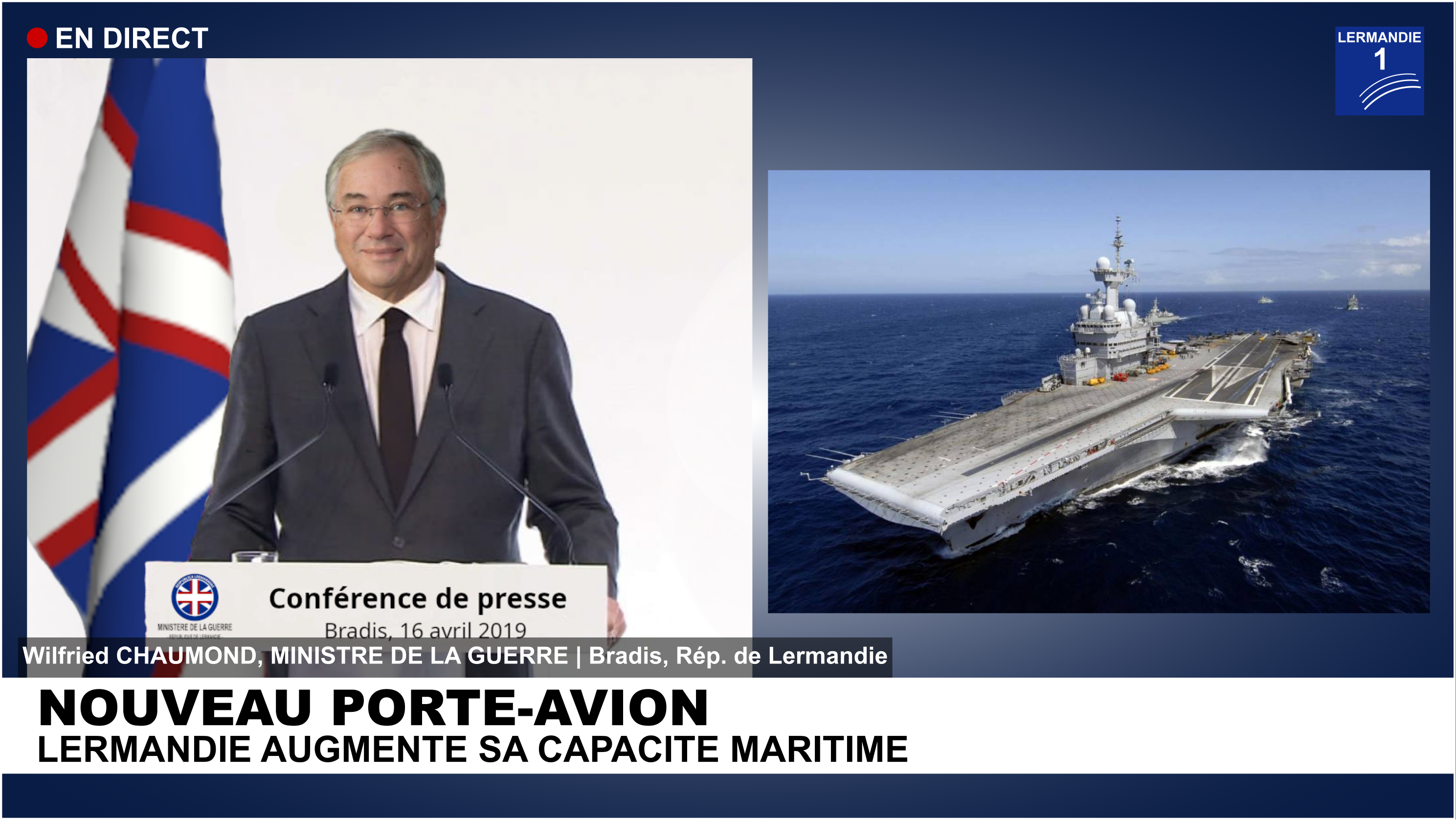 Extrait de diffusion de LERMANDIE 1, édition du 16/04/2026 (20h04)