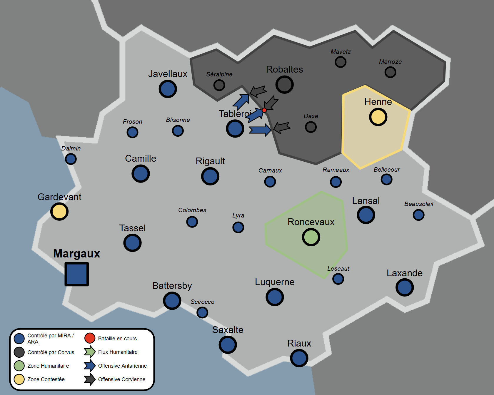 Carte Stratégique, datée du 15 Décembre 2018