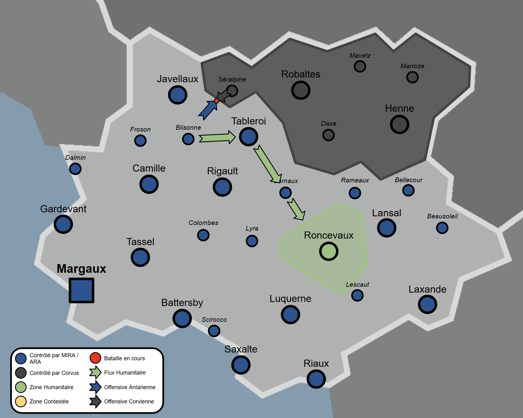 Carte Stratégique, datée du 23 Novembre 2018 Carte Stratégique, datée du 23 Novembre 2018