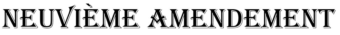 Neuvième Amendement