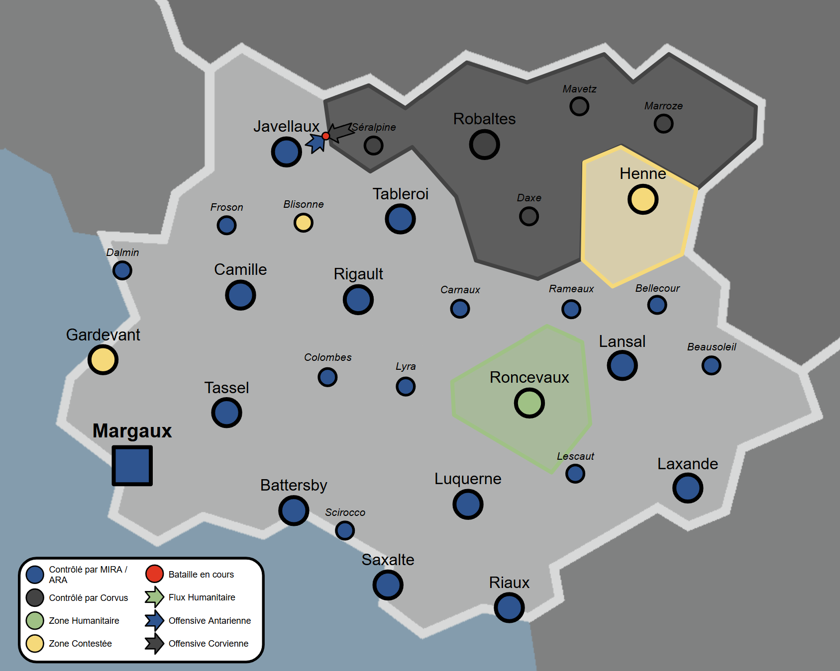 Carte Stratégique, datée du 19 Janvier 2019