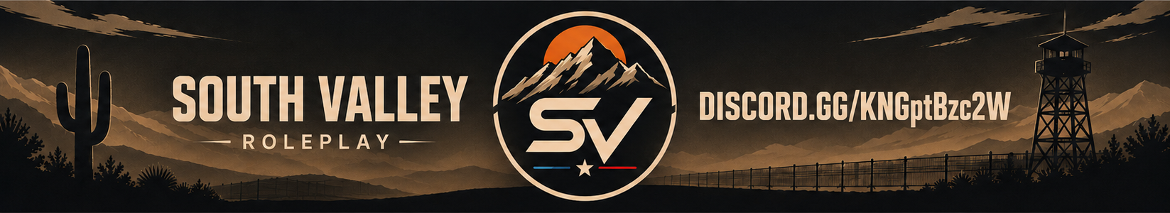 Bannière South Valley Roleplay