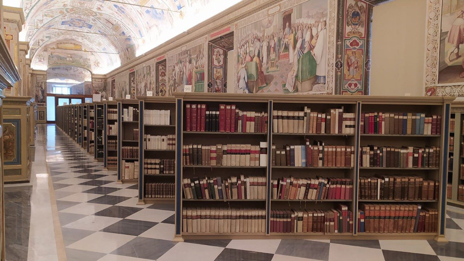 Bibliothèque du Vatican.