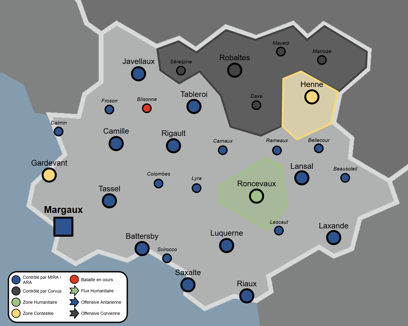 Carte Stratégique, datée du 17 Janvier 2019