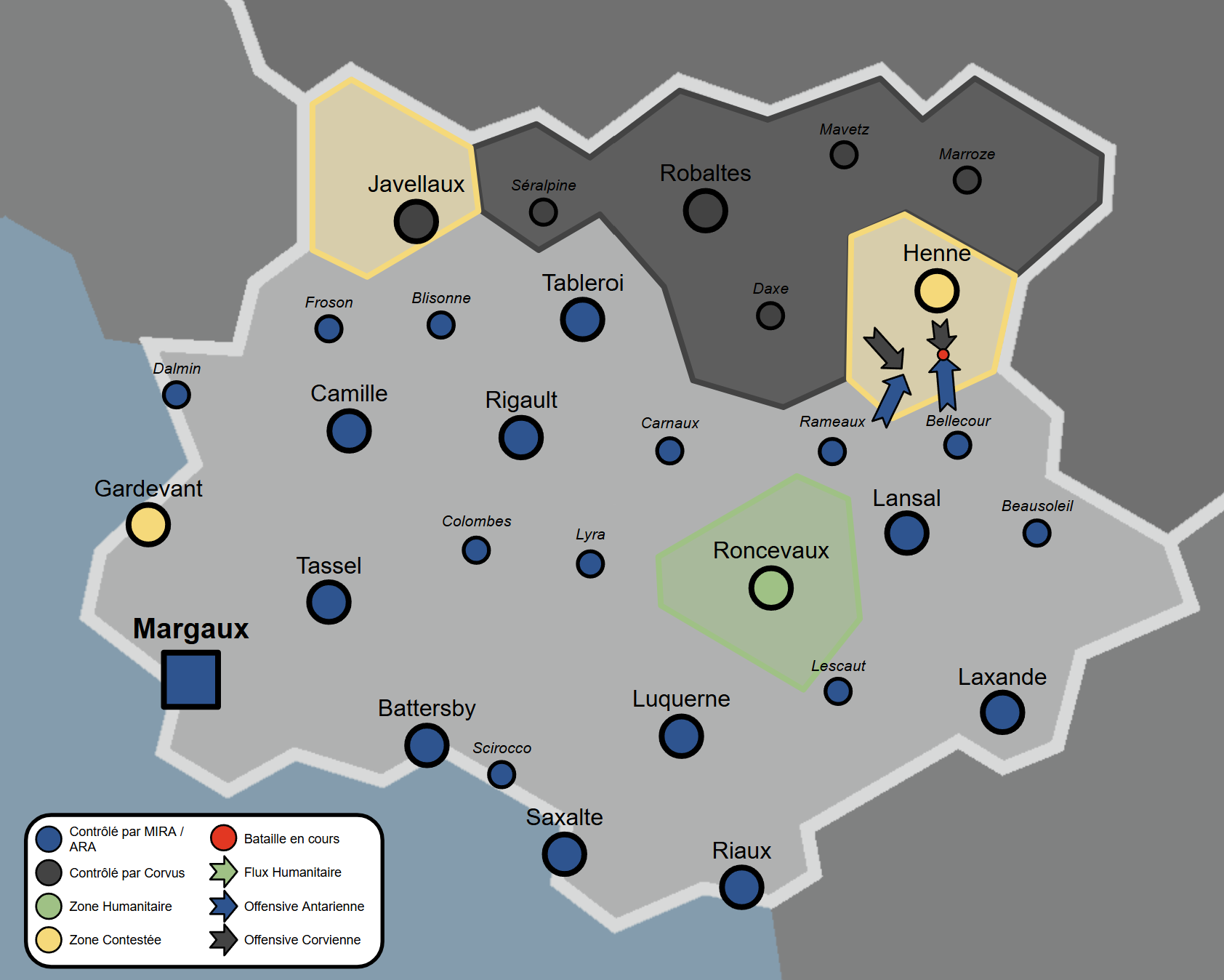 Carte Stratégique, datée du 24 Janvier 2019