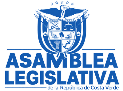Logotype officiel de l'Assemblée législative de la République de Costa Verde