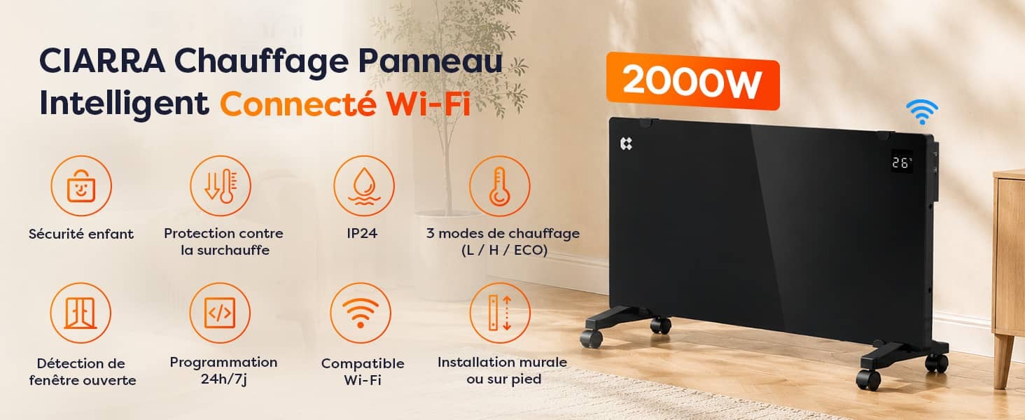 Un chauffage design pour les pièces du quotidien